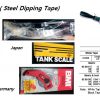 650877 Stainless steel oil gauging tape metric&inch 20mtrs